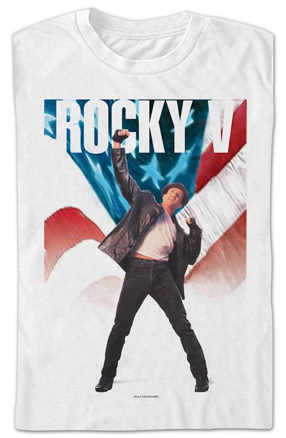 Movie Poster Rocky V T-Shirt - Image 2