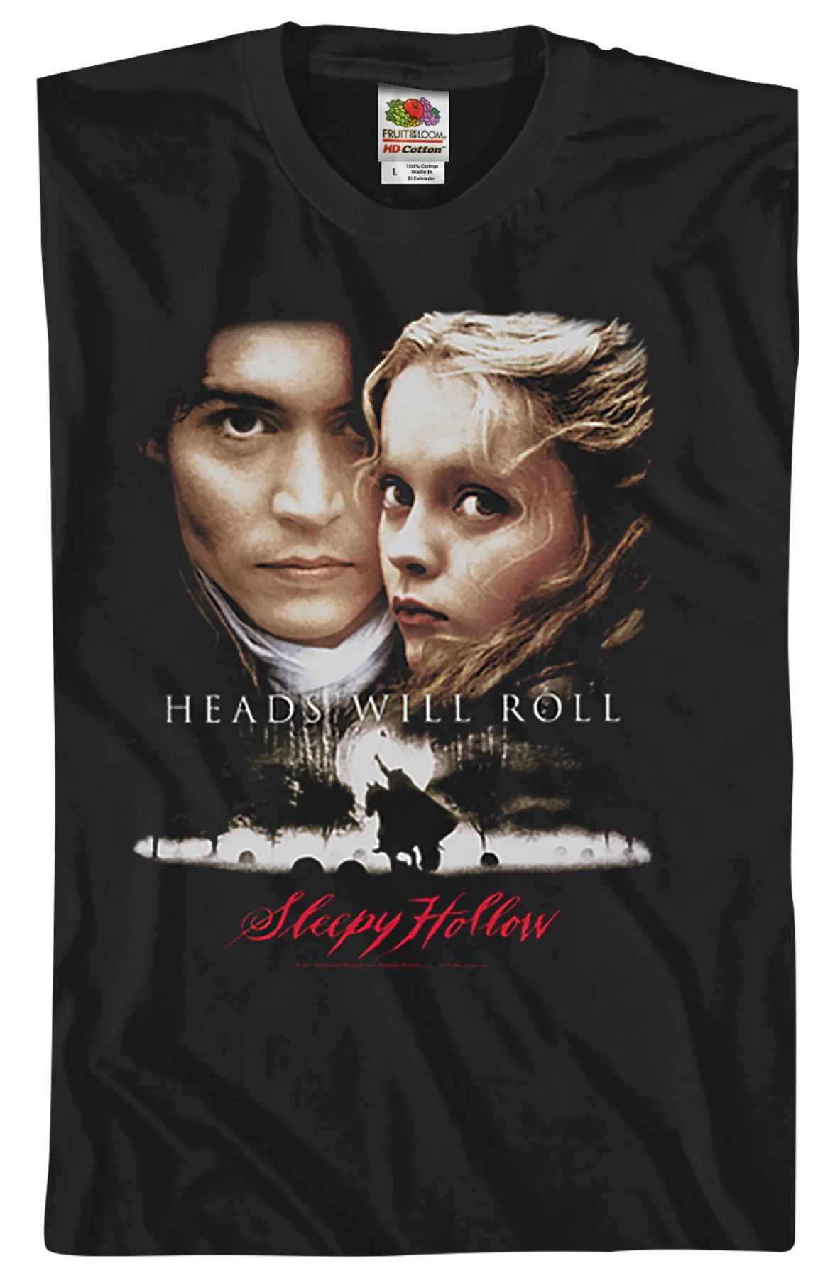 Movie Poster Sleepy Hollow T-Shirt - Image 2