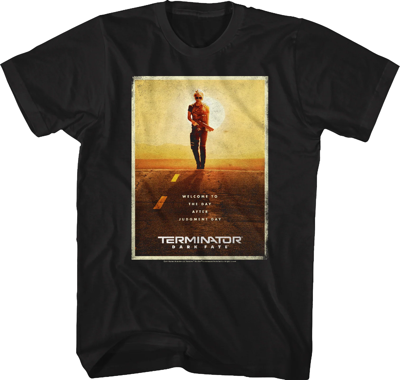 Movie Poster Terminator Dark Fate T-Shirt