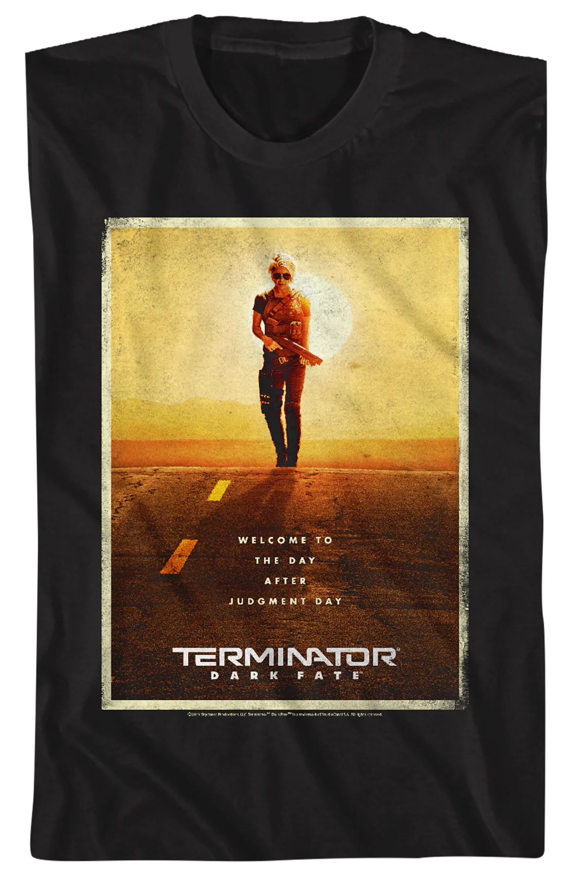 Movie Poster Terminator Dark Fate T-Shirt - Image 2