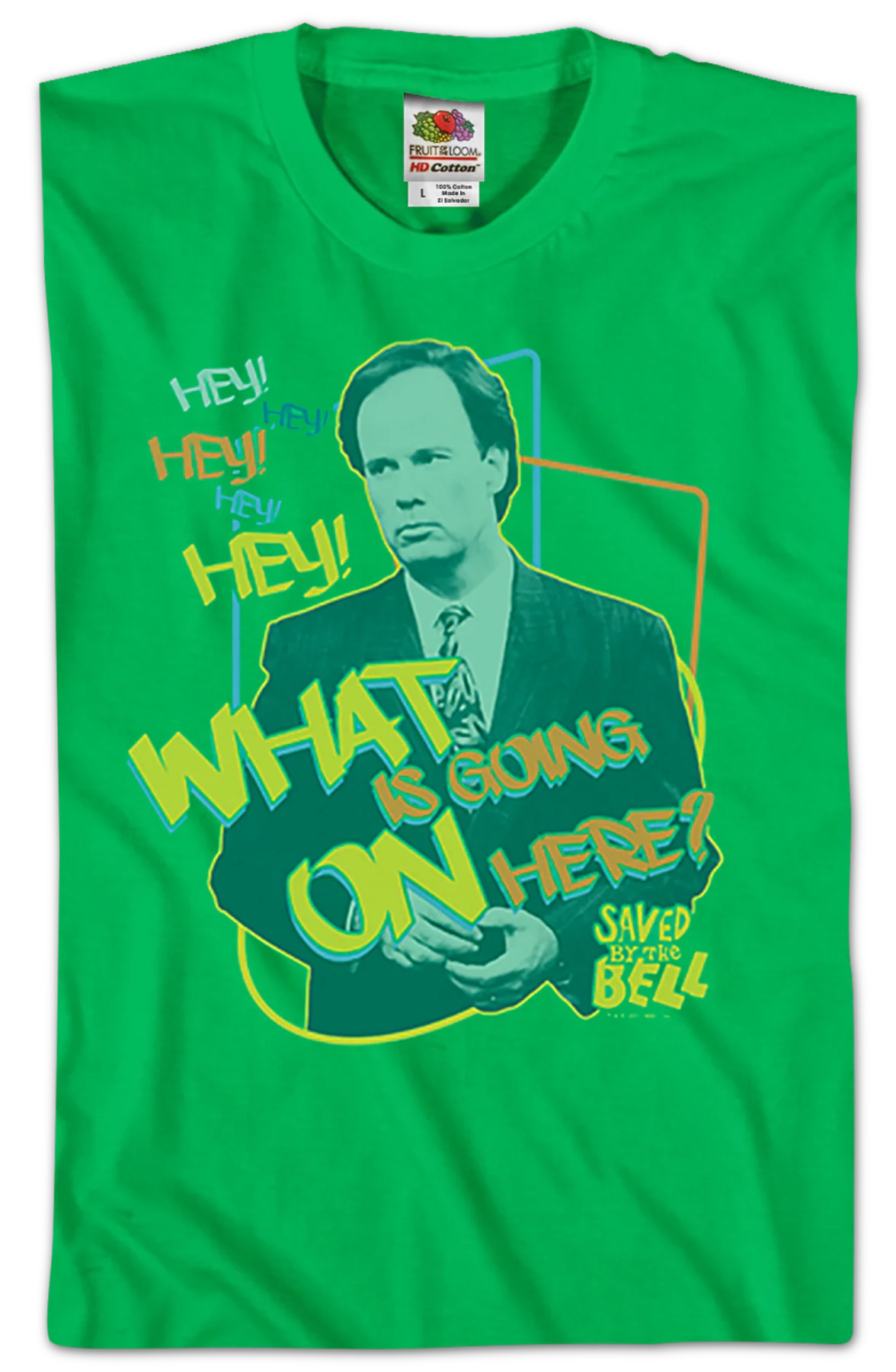 Mr. Belding Saved By The Bell T-Shirt - Image 2