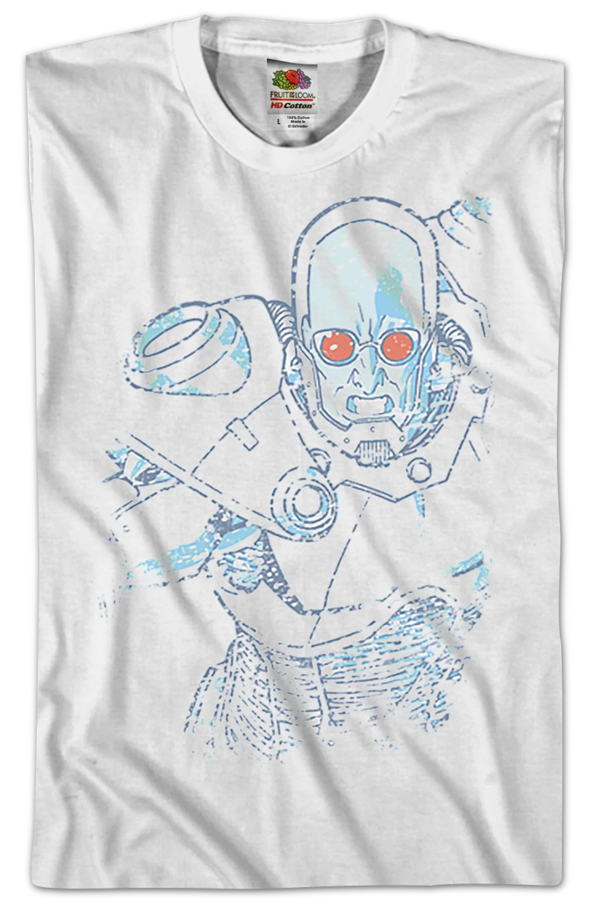 Mr. Freeze DC Comics Batman T-Shirt - Image 2