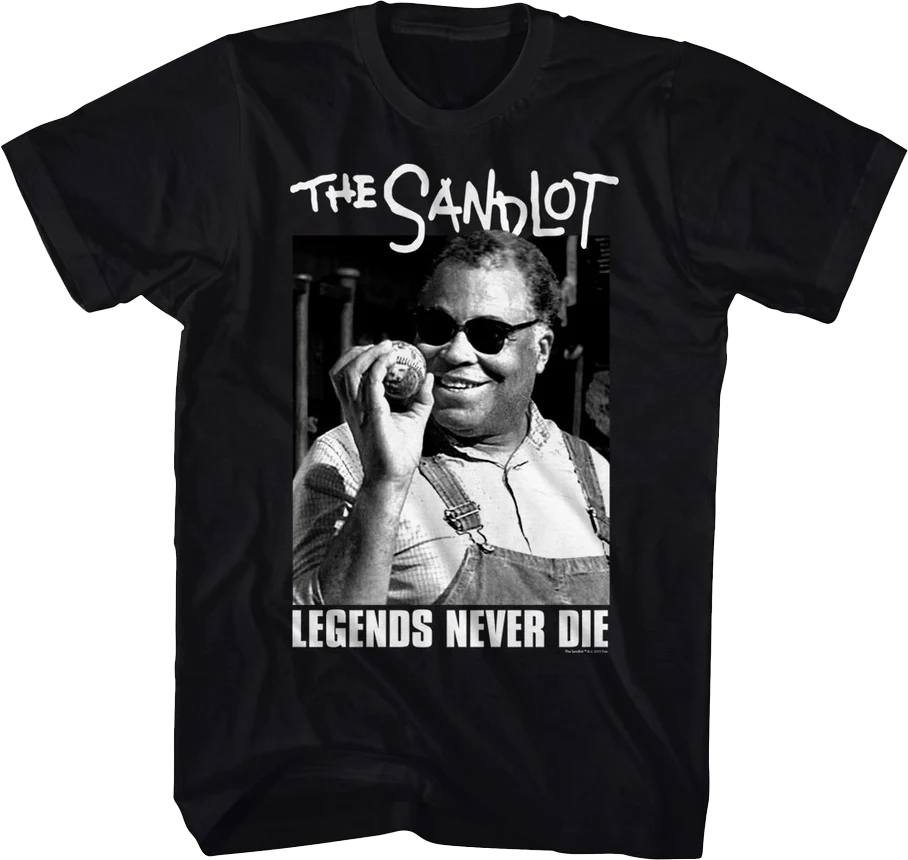 Mr. Mertle Legends Never Die Sandlot T-Shirt