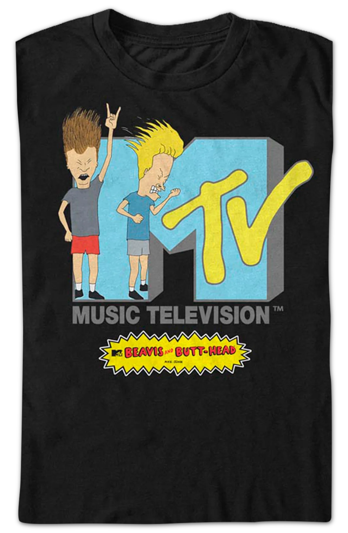 MTV Logo Beavis And Butt-Head T-Shirt - Image 2