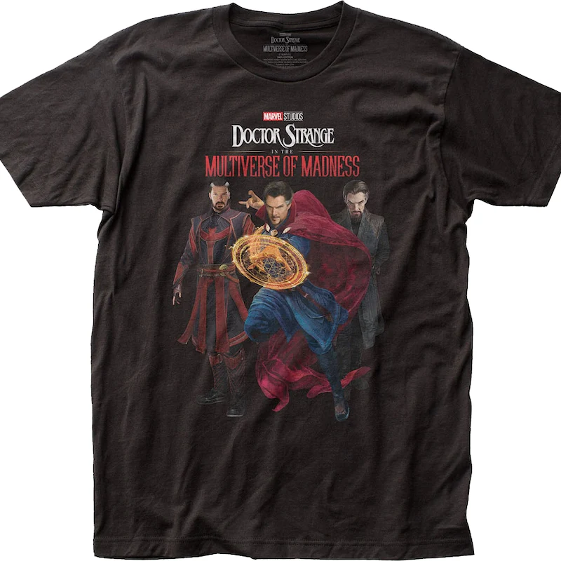 Multiverse Of Madness Doctor Strange Poses Marvel Comics T-Shirt