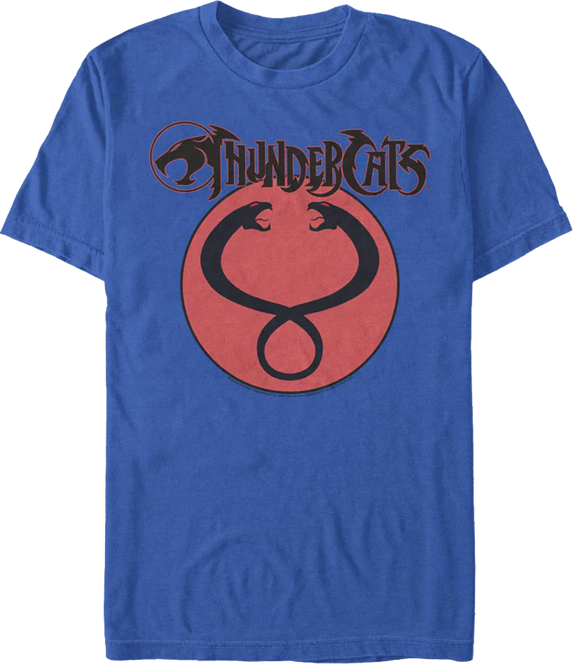 Mumm-Ra Snake Heads Logo ThunderCats T-Shirt