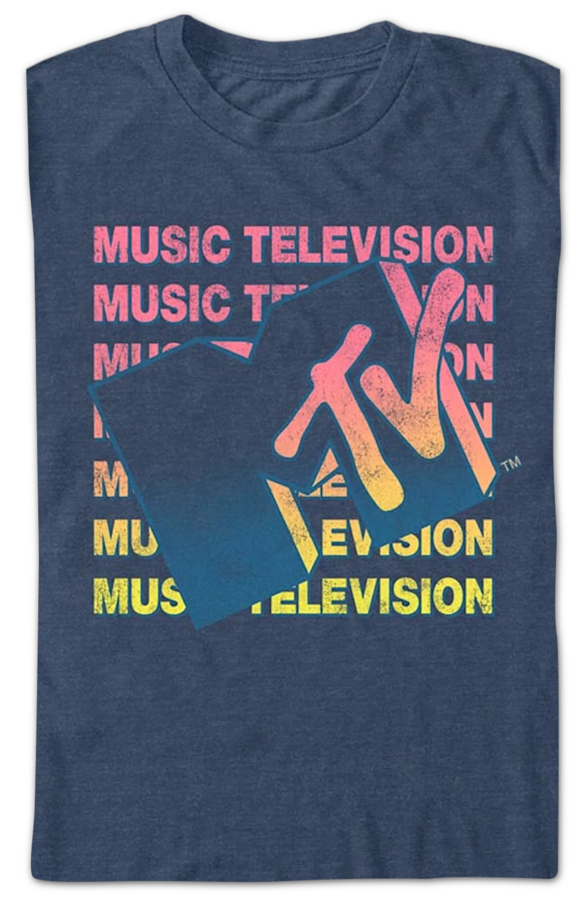 Music Television Stacked MTV Shirt - Image 2