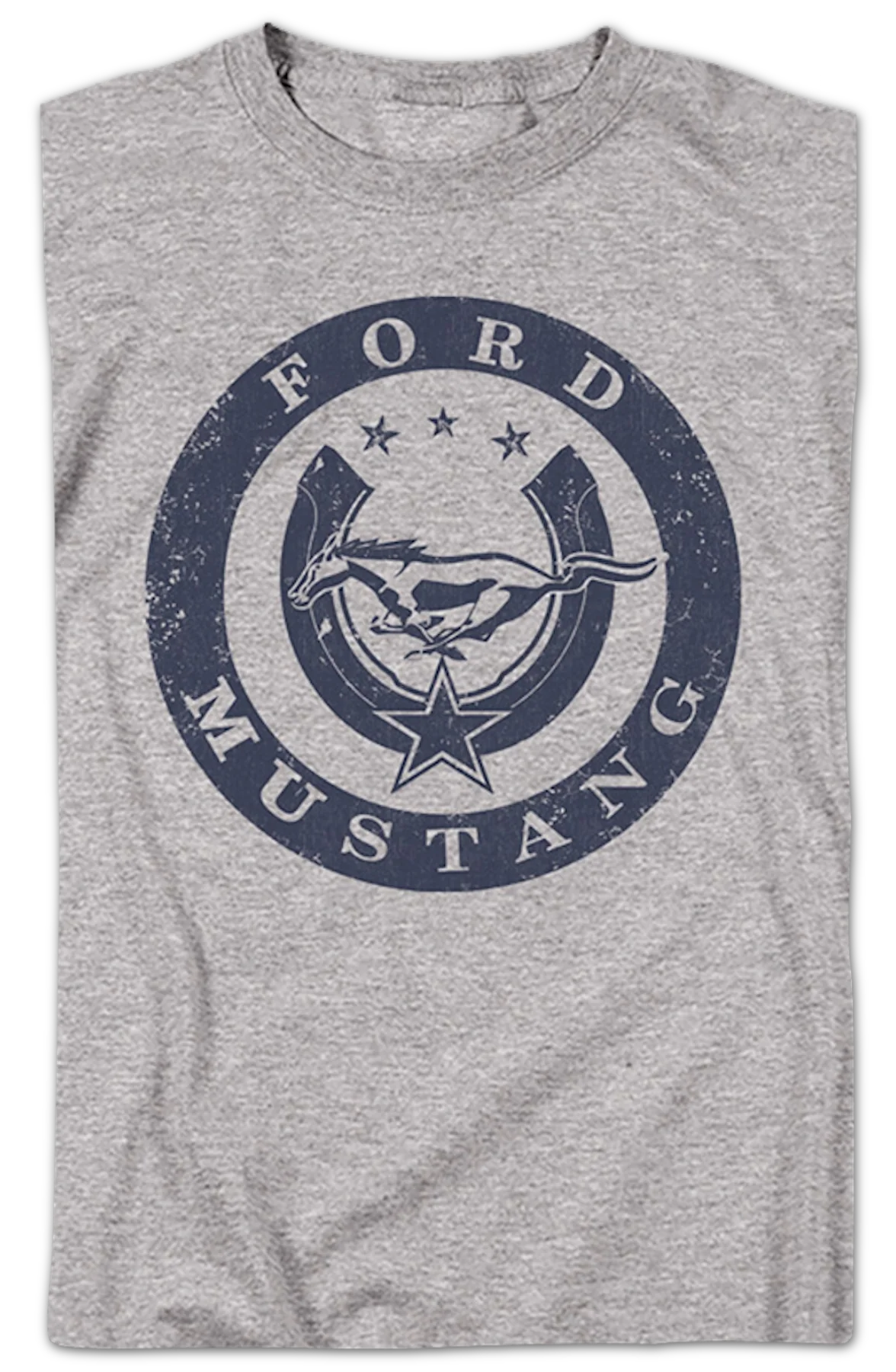 Mustang Horseshoe Ford T-Shirt - Image 2