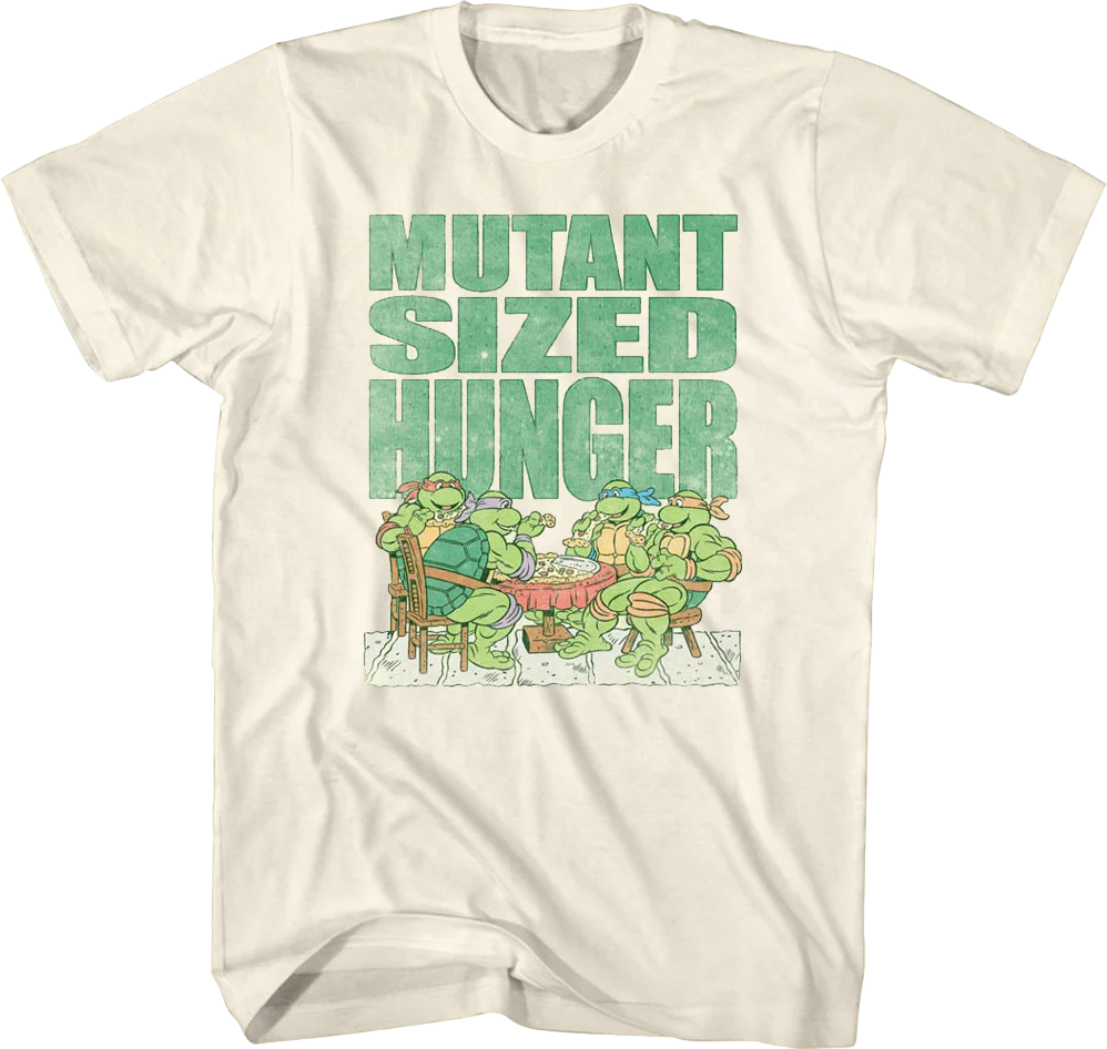 Mutant Sized Hunger Teenage Mutant Ninja Turtles T-Shirt