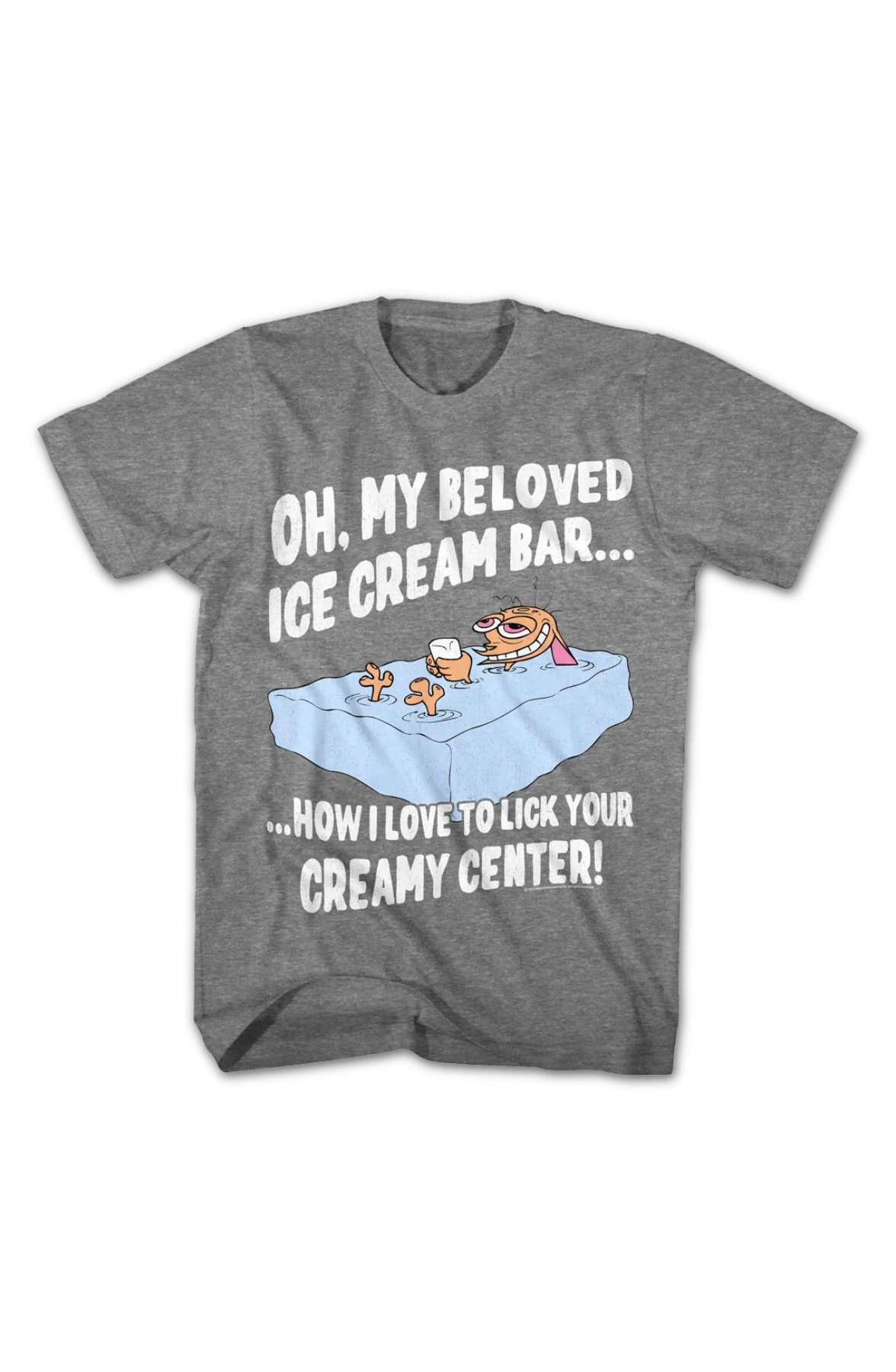 My Beloved Ice Cream Bar Ren And Stimpy T-Shirt - Image 2