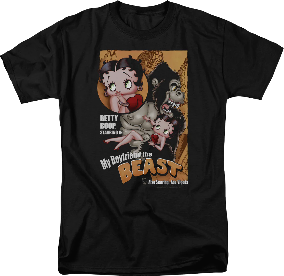 My Boyfriend the Beast Betty Boop T-Shirt