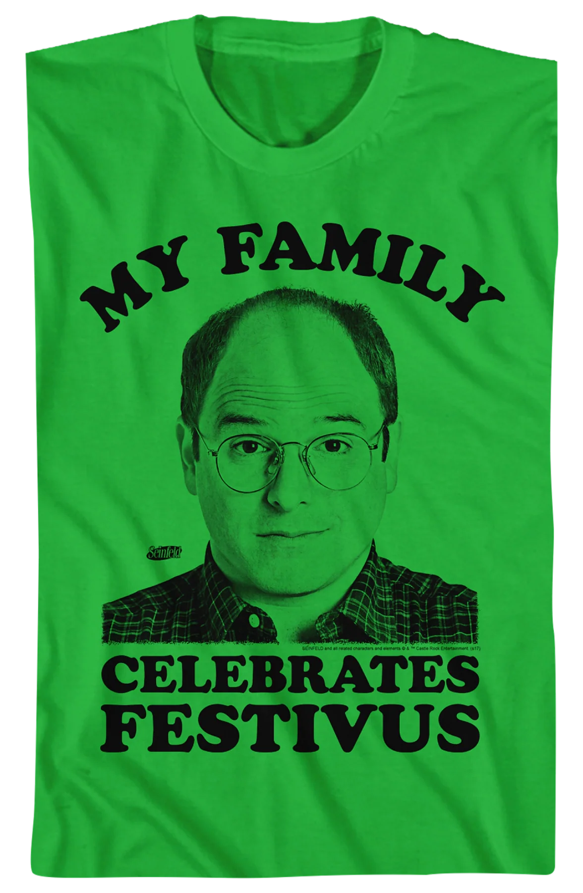 My Family Celebrates Festivus Seinfeld T-Shirt - Image 2