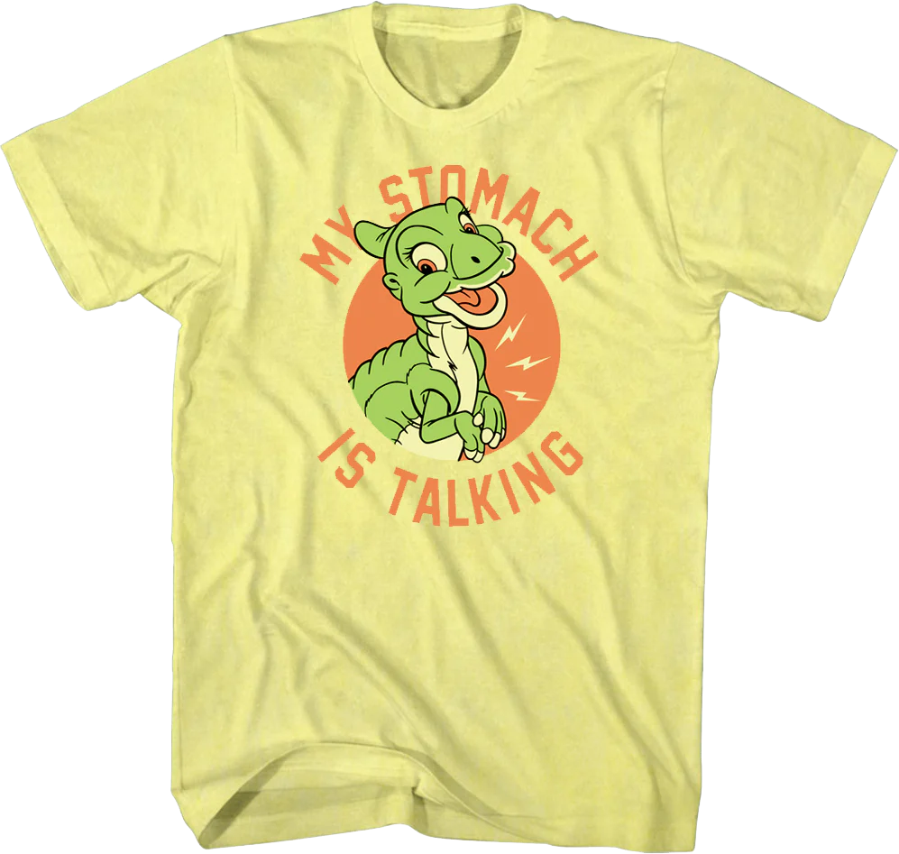 My Stomach Is Talking Land Before Time T-Shirt