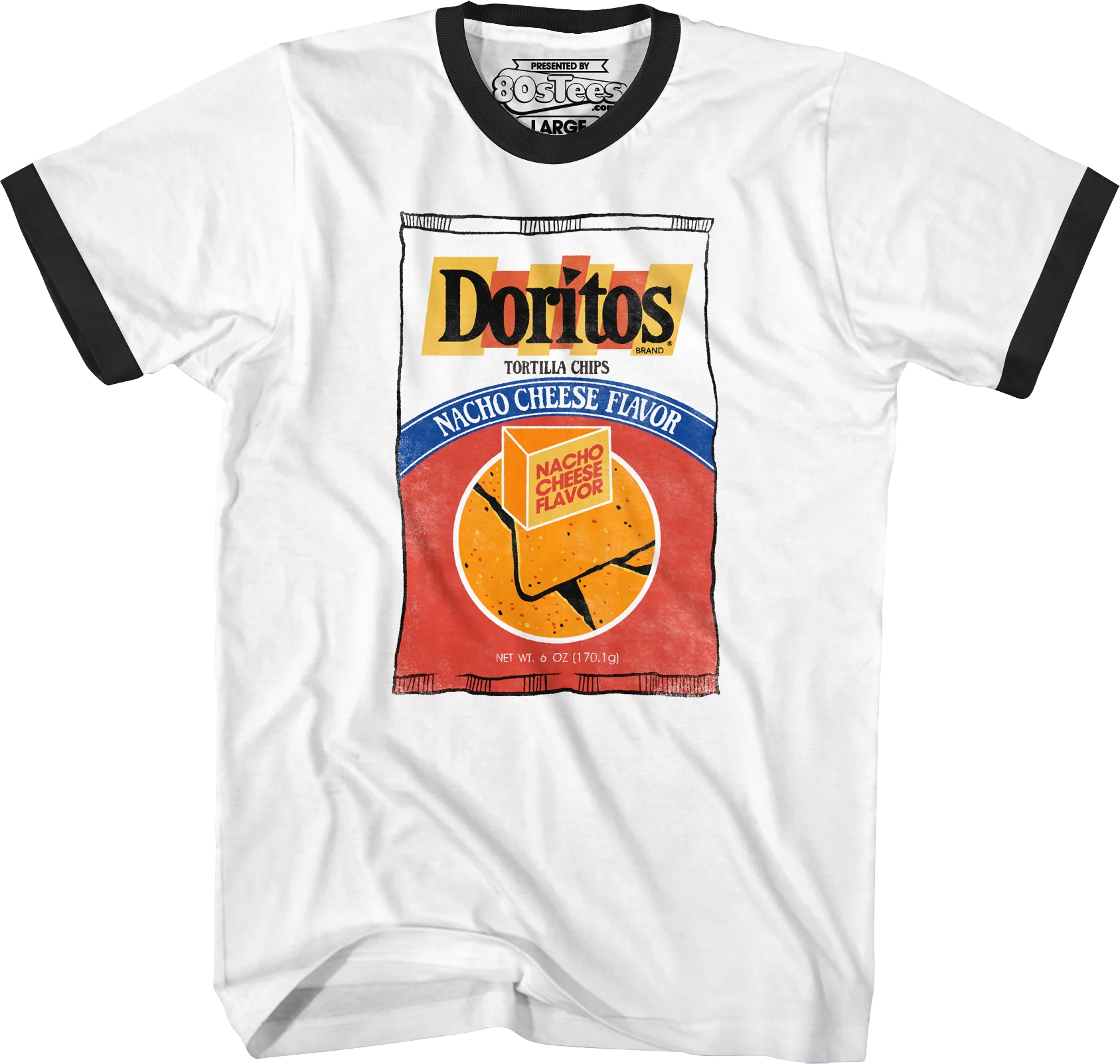 Nacho Cheese Flavor Doritos Ringer Shirt