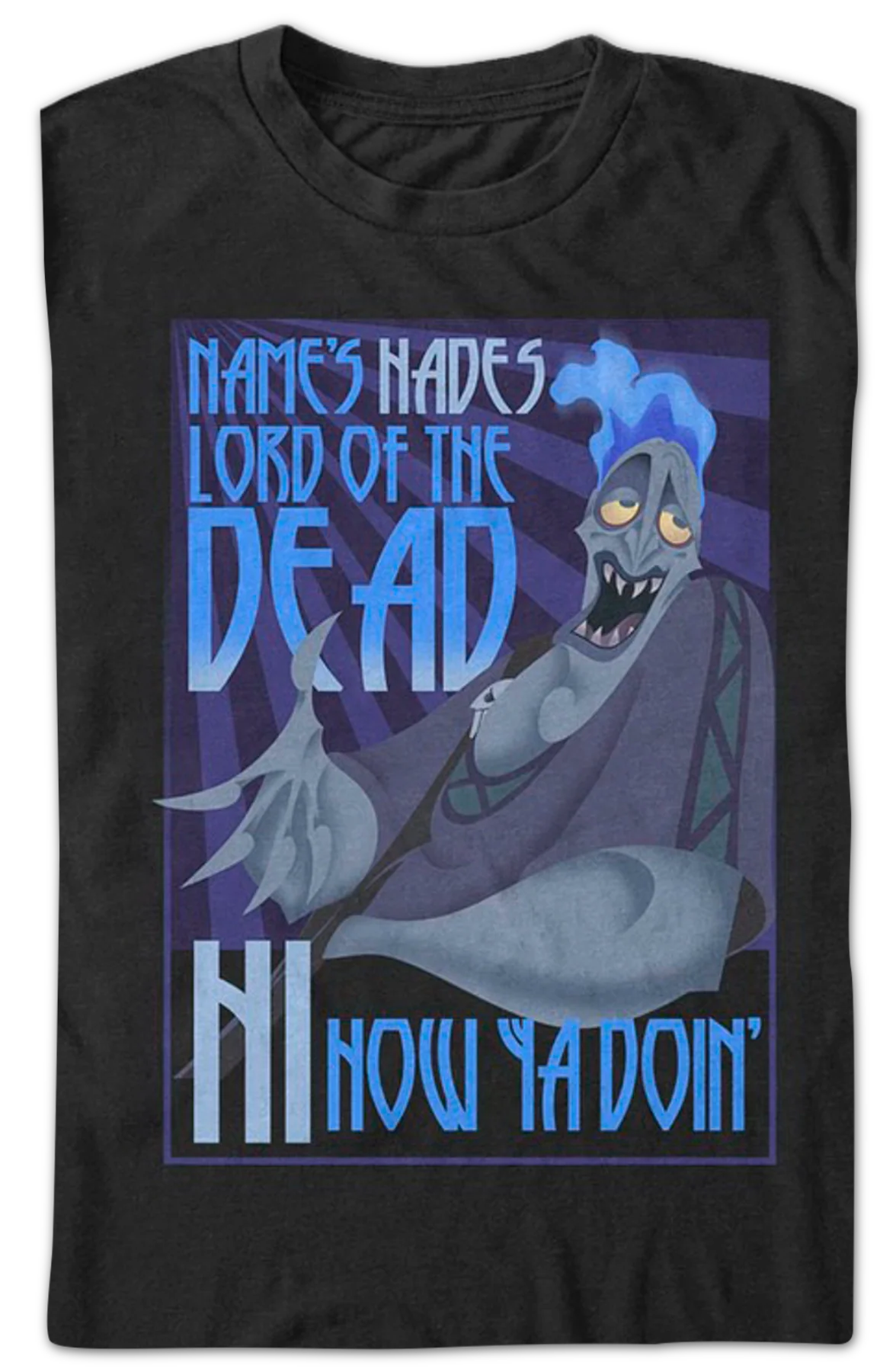 Name's Hades Lord of the Dead Hercules T-Shirt - Image 2