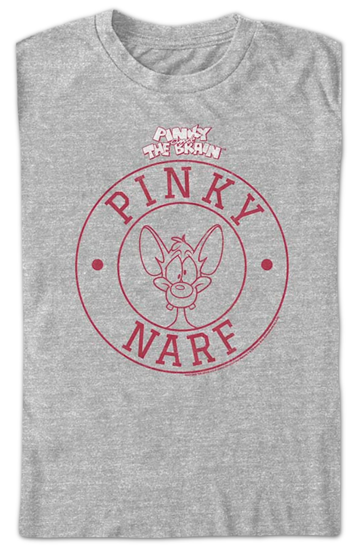 Narf Circle Pinky and the Brain T-Shirt - Image 2