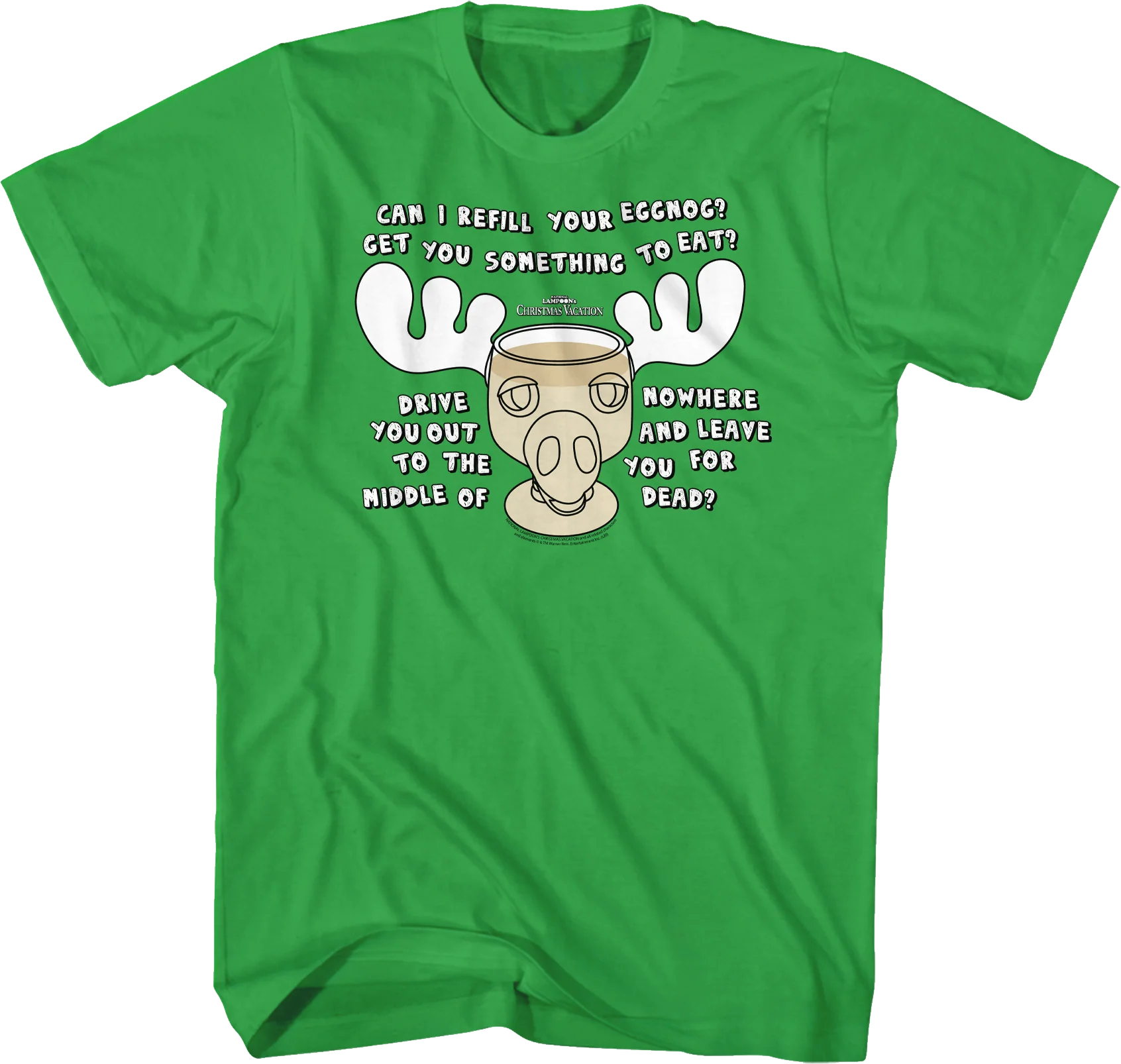 National Lampoons Christmas Vacation Moose Mug T-Shirt