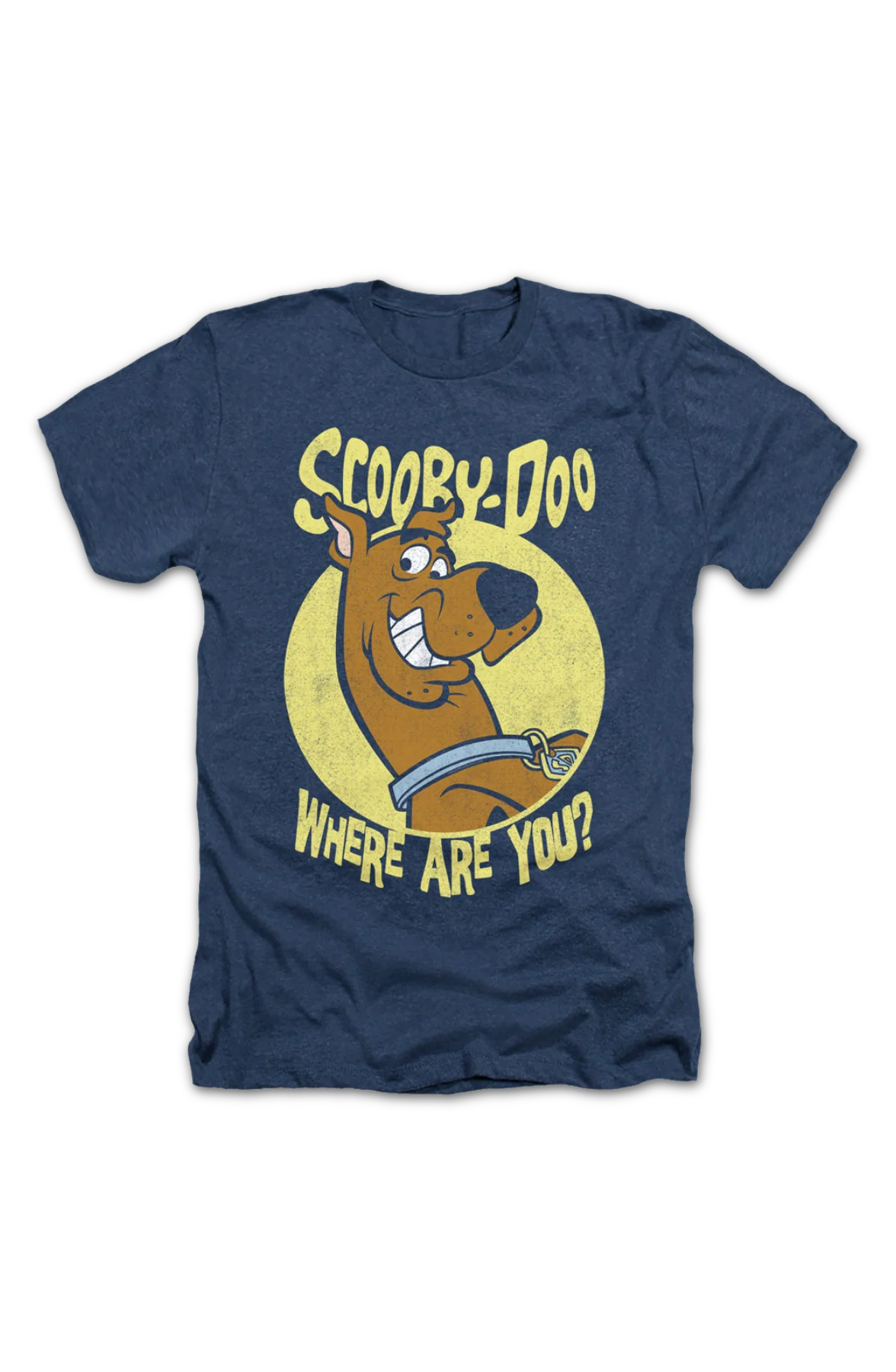 Navy Heather Scooby-Doo Where Are You T-Shirt - Image 2