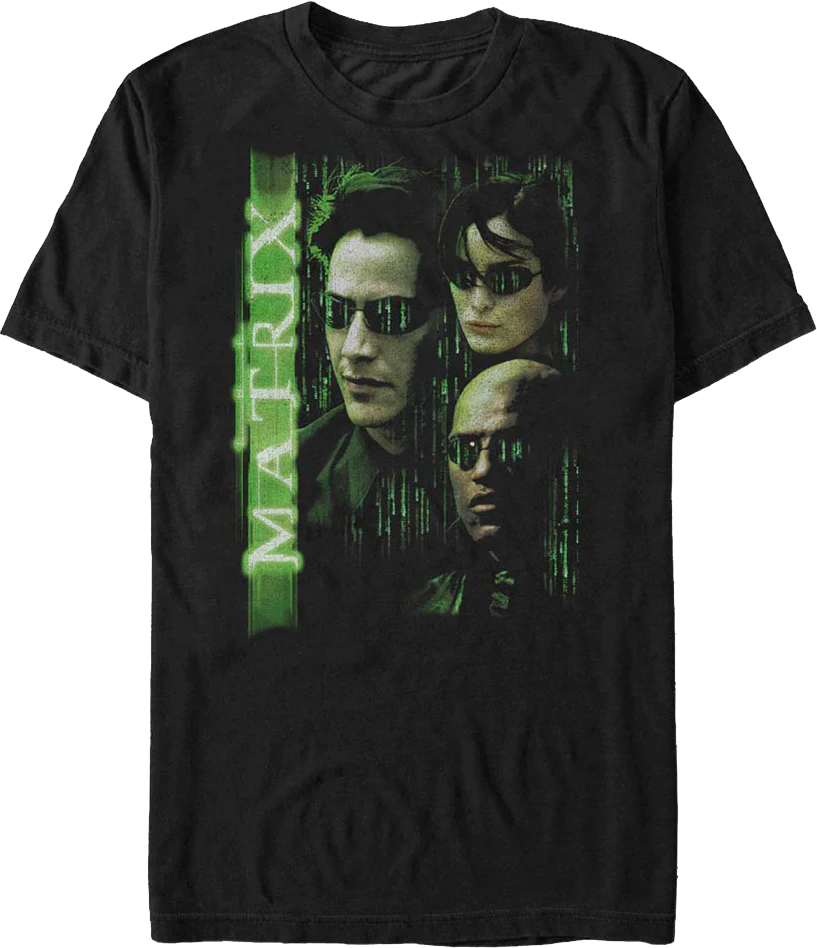 Neo Trinity Morpheus Poster The Matrix T-Shirt