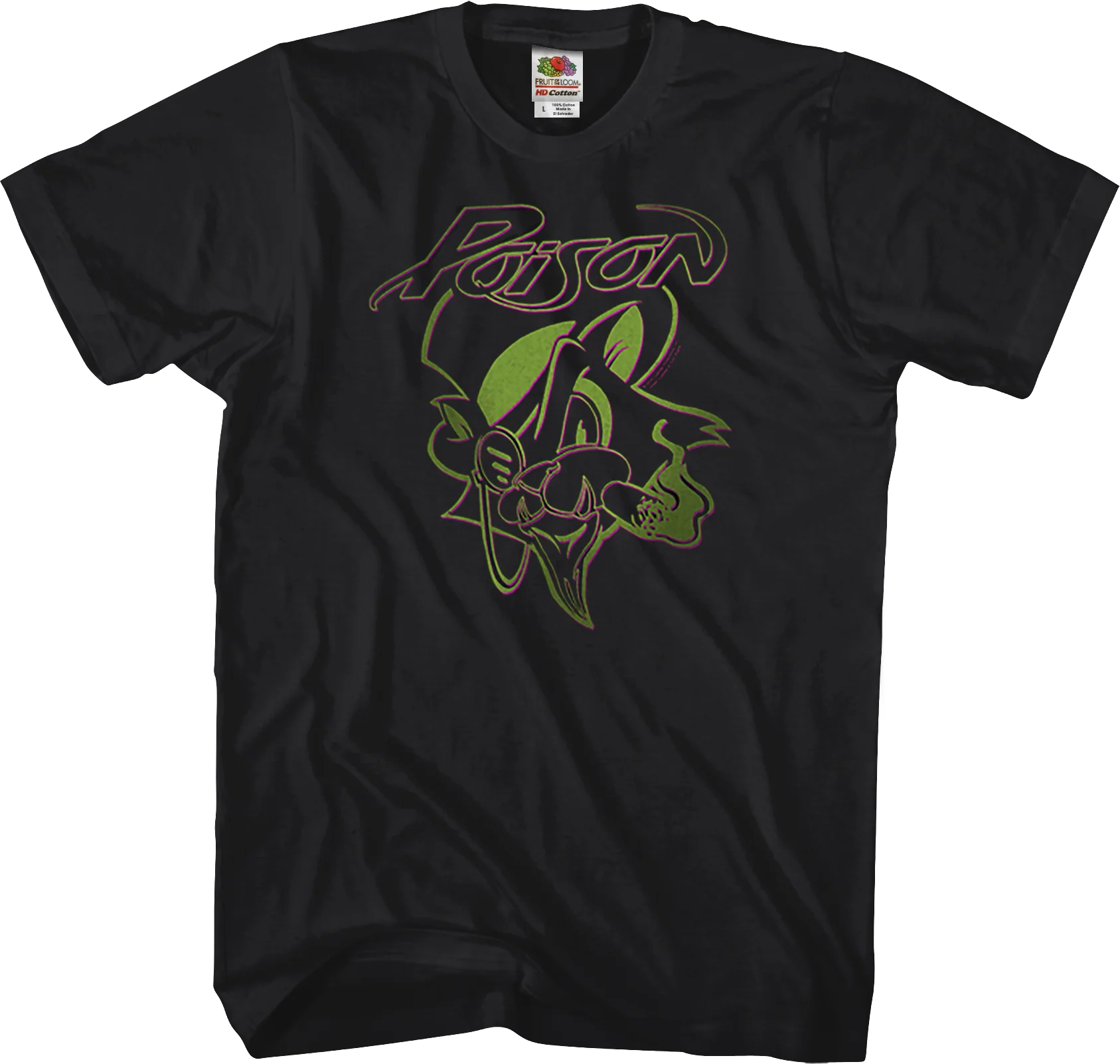 Neon Cat Poison T-Shirt