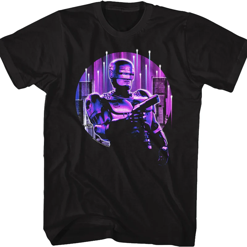 Neon City Robocop T-Shirt