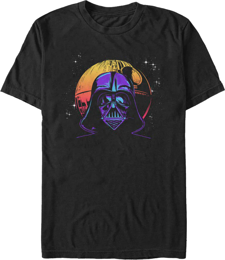 Neon Darth Vader Star Wars T-Shirt