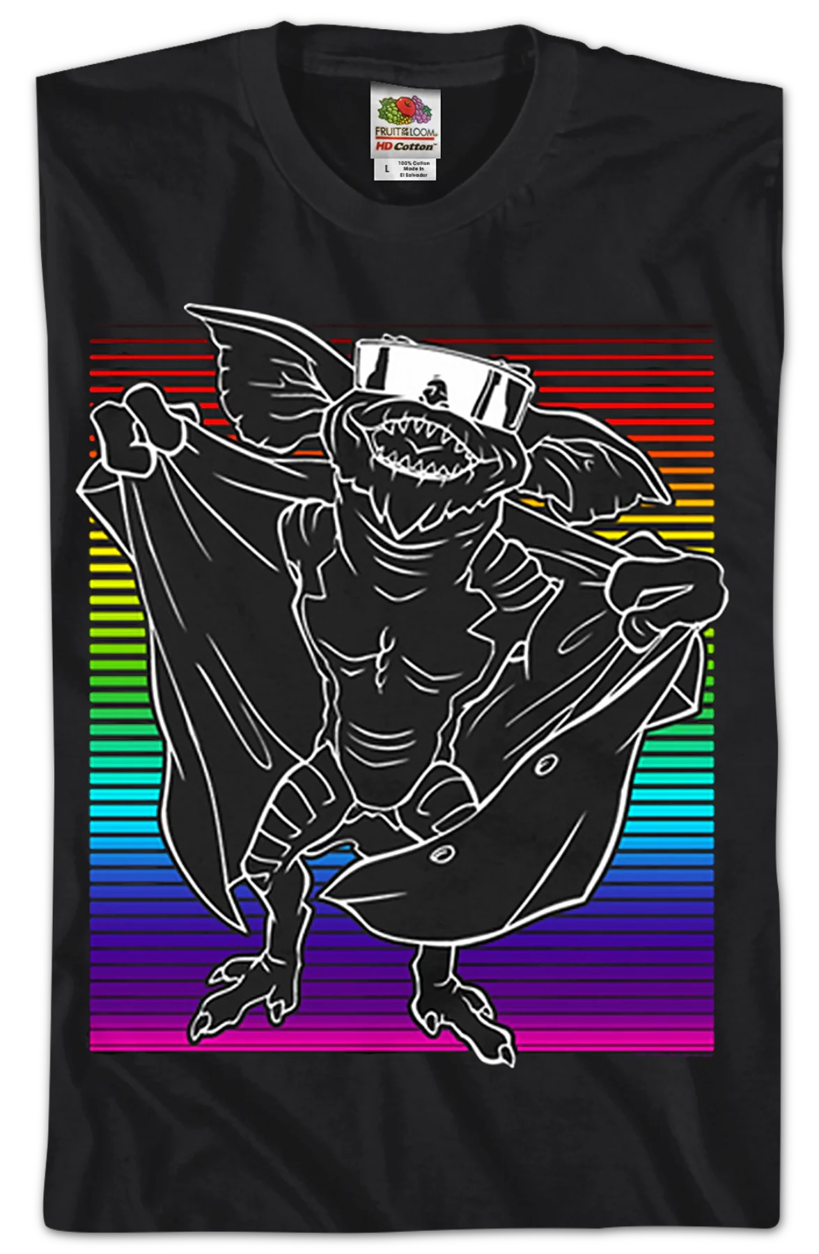 Neon Flasher Gremlins T-Shirt - Image 2