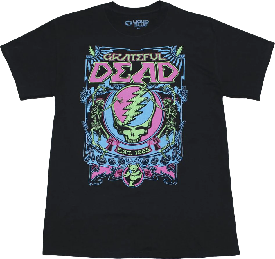 Neon Grateful Dead T-Shirt