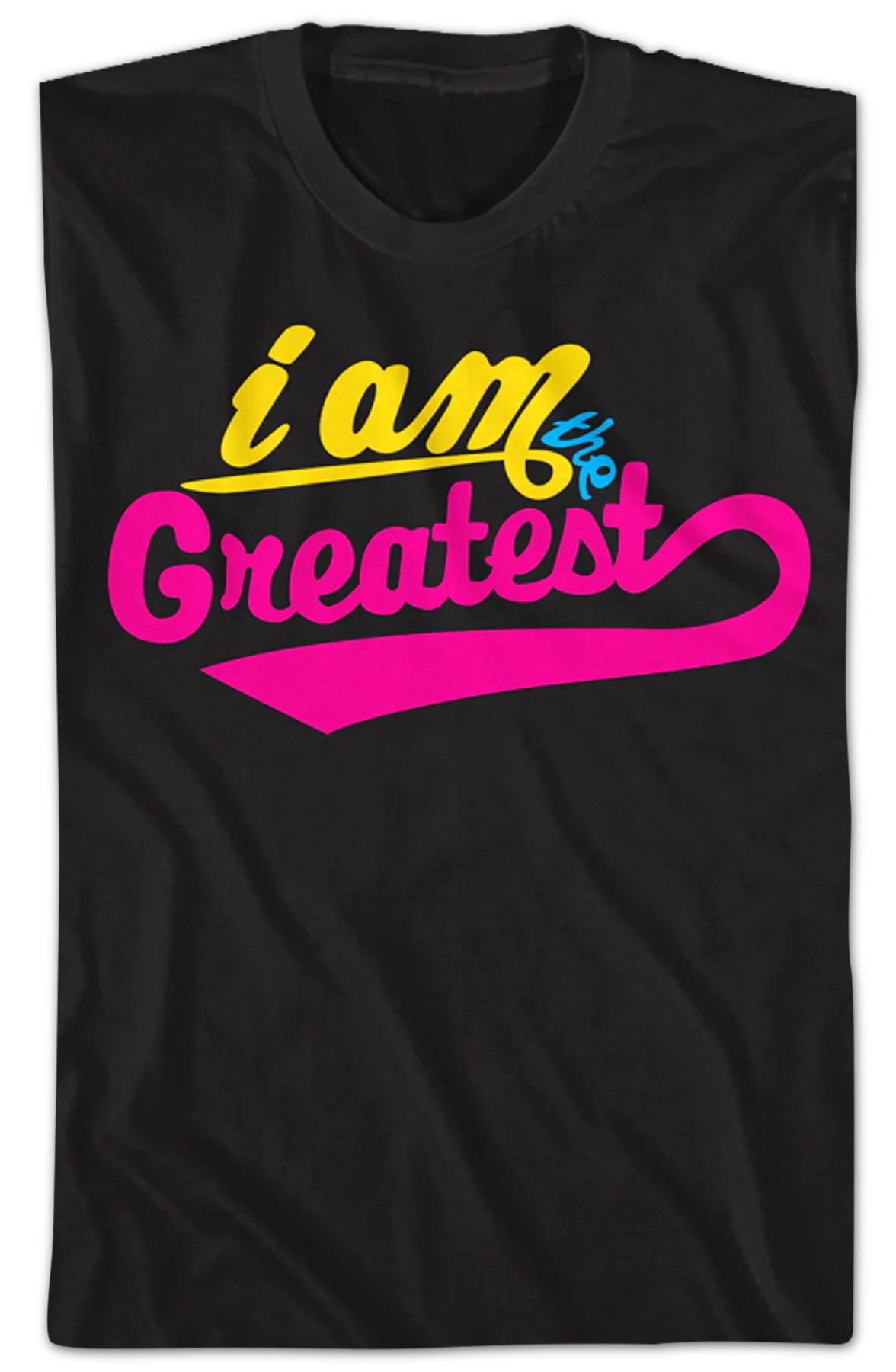Neon I Am The Greatest Muhammad Ali T-Shirt - Image 2