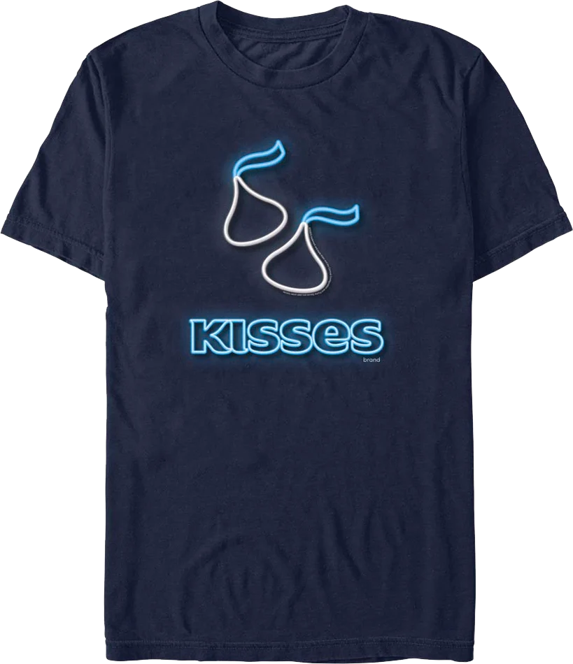Neon Kisses Hershey's T-Shirt