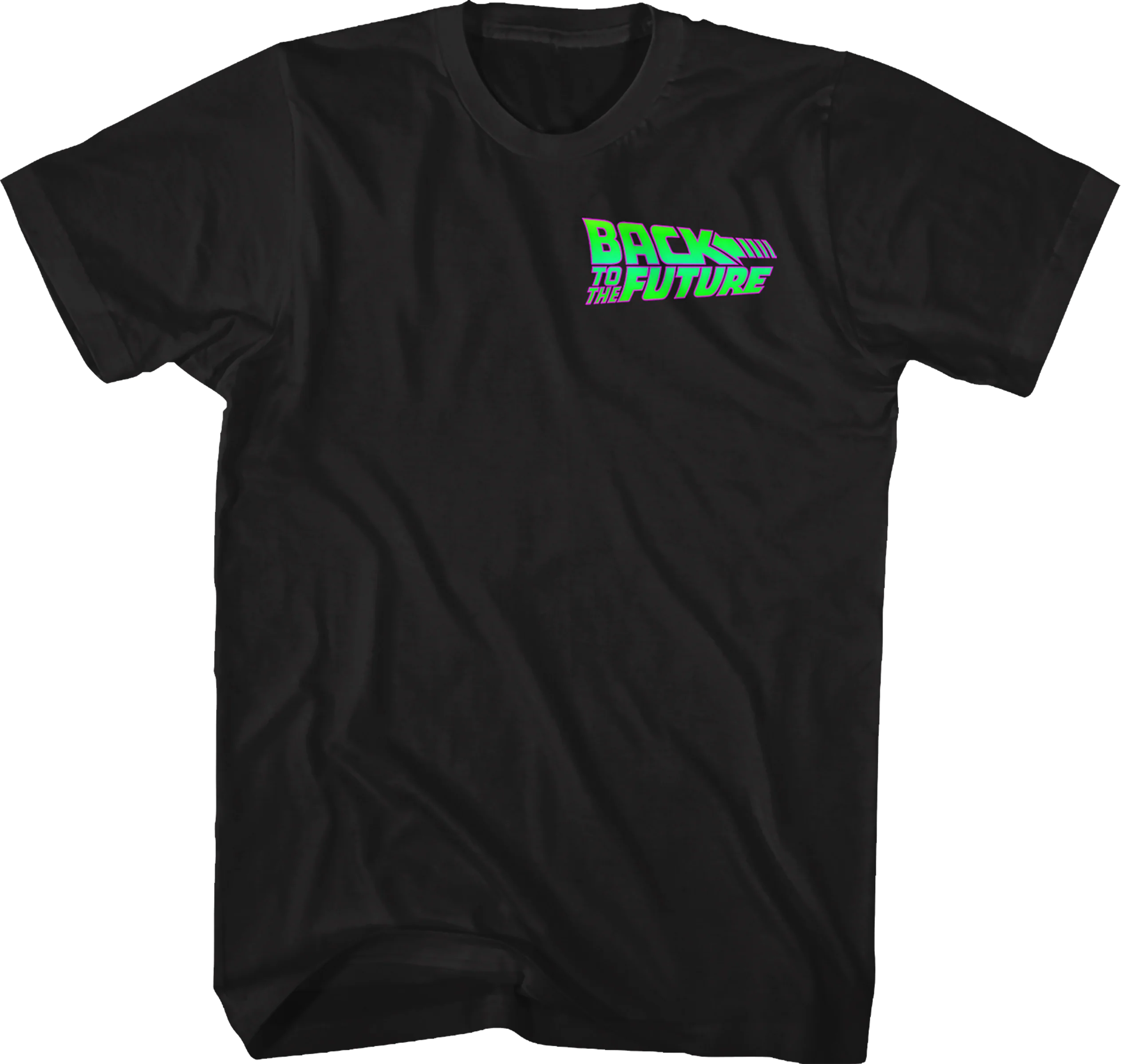 Neon Logo Back To The Future T-Shirt