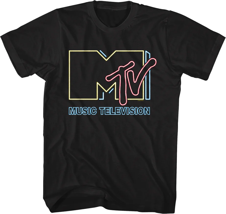 Neon Logo MTV Shirt