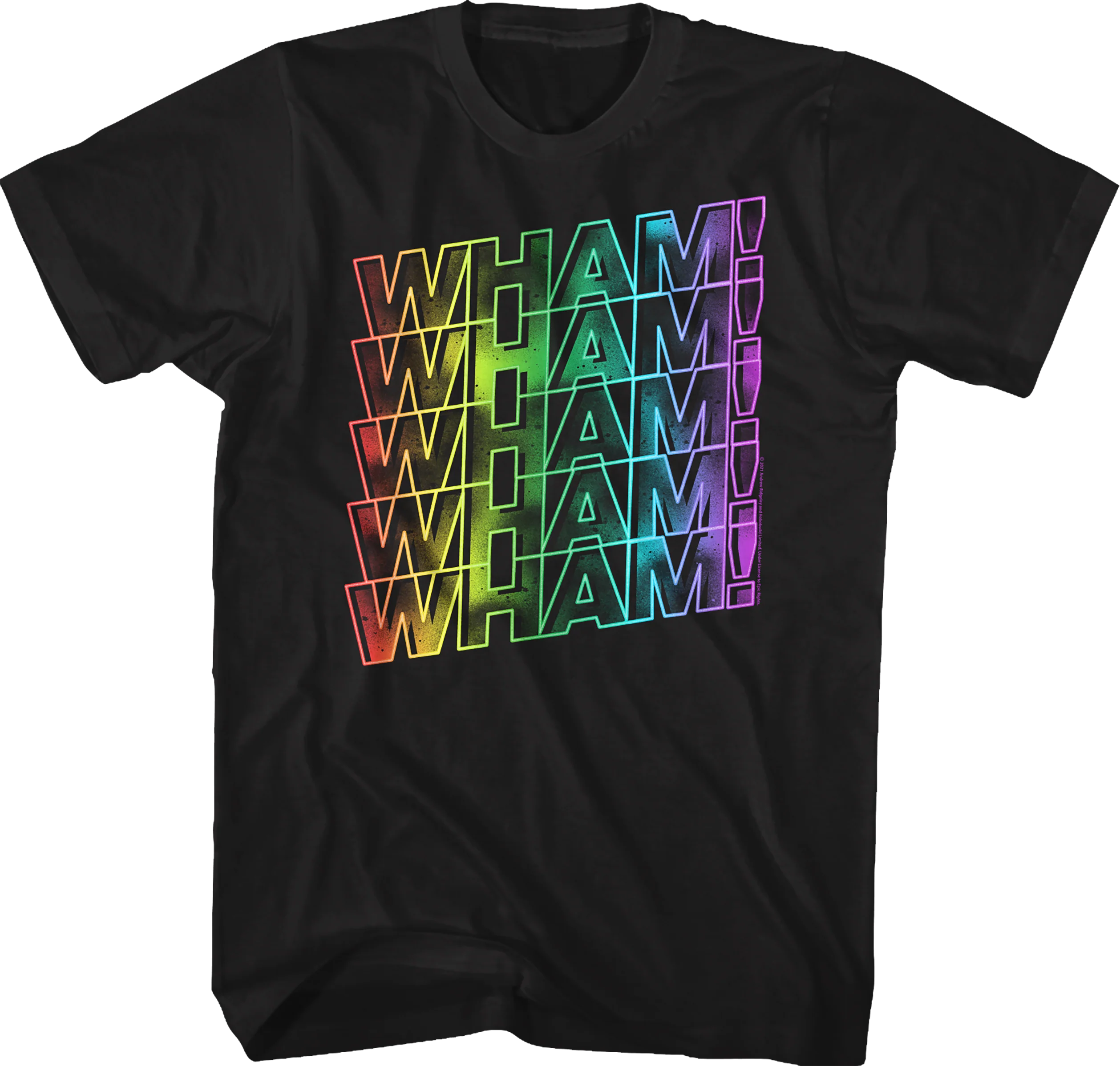 Neon Logo Wham T-Shirt