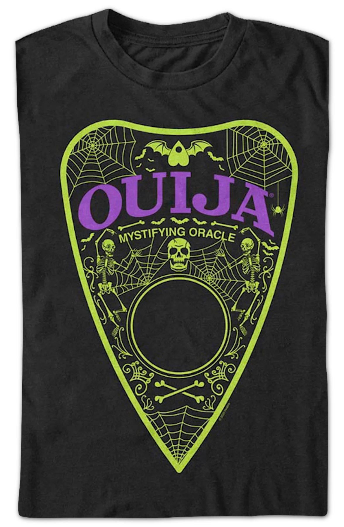 Neon Ouija Planchette Hasbro T-Shirt - Image 2