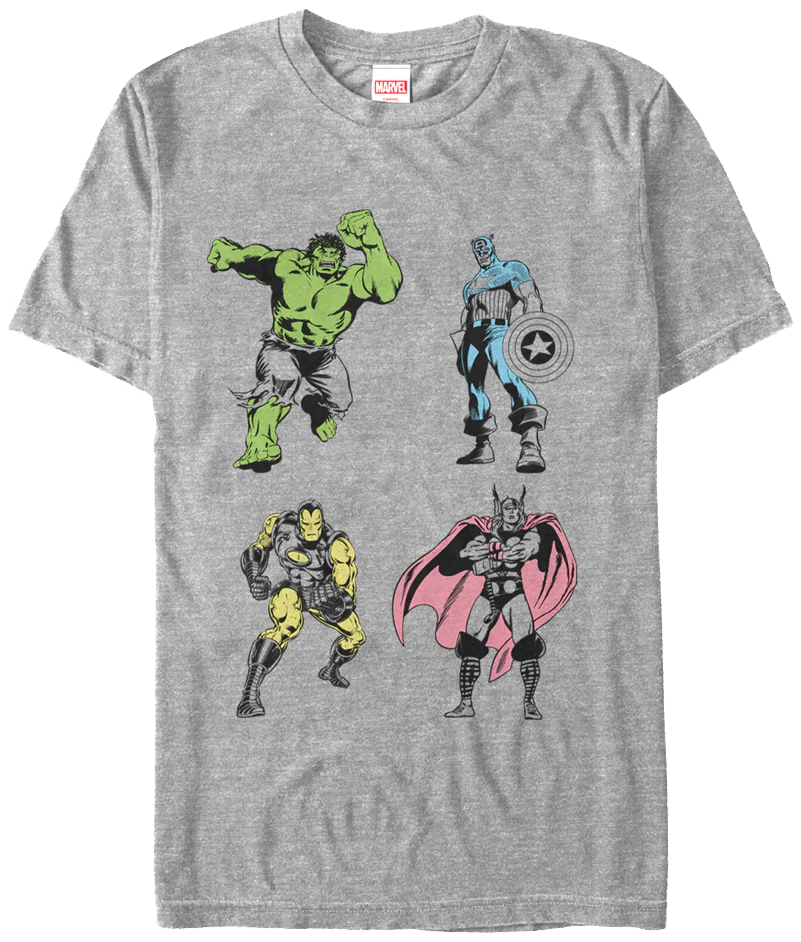 Neon Pop Avengers T-Shirt