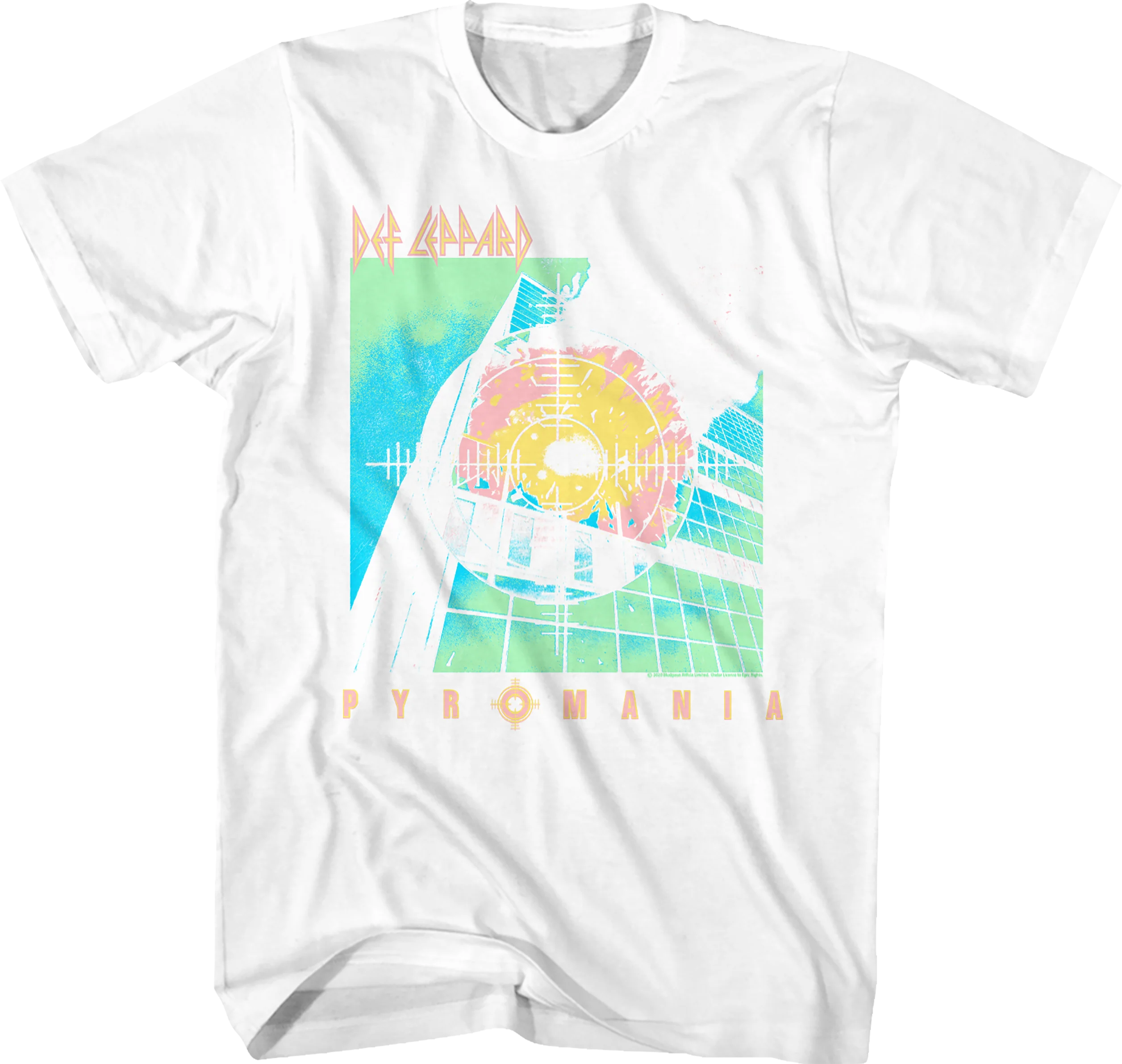 Neon Pyromania Def Leppard T-Shirt