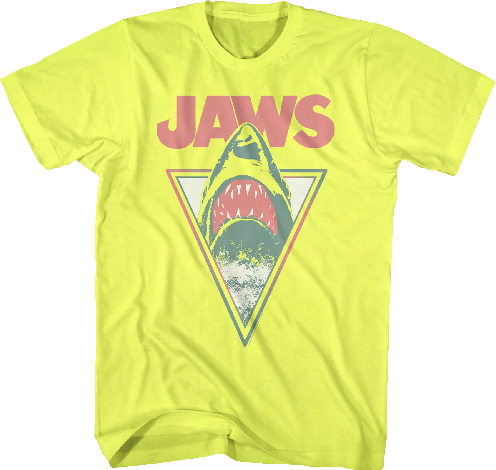 Neon Yellow Jaws T-Shirt