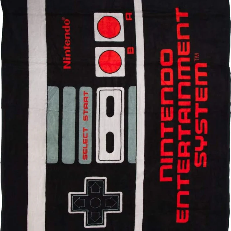 NES Controller 48 x 60 Nintendo Fleece Blanket