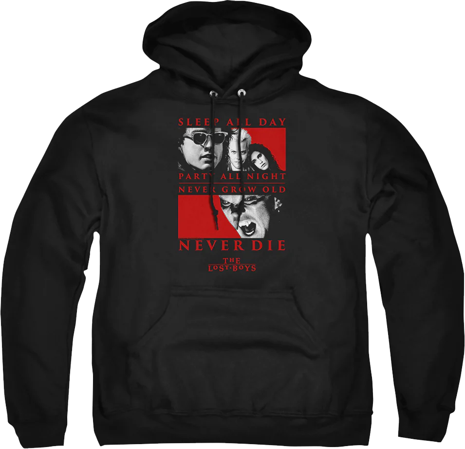 Never Die Lost Boys Hoodie