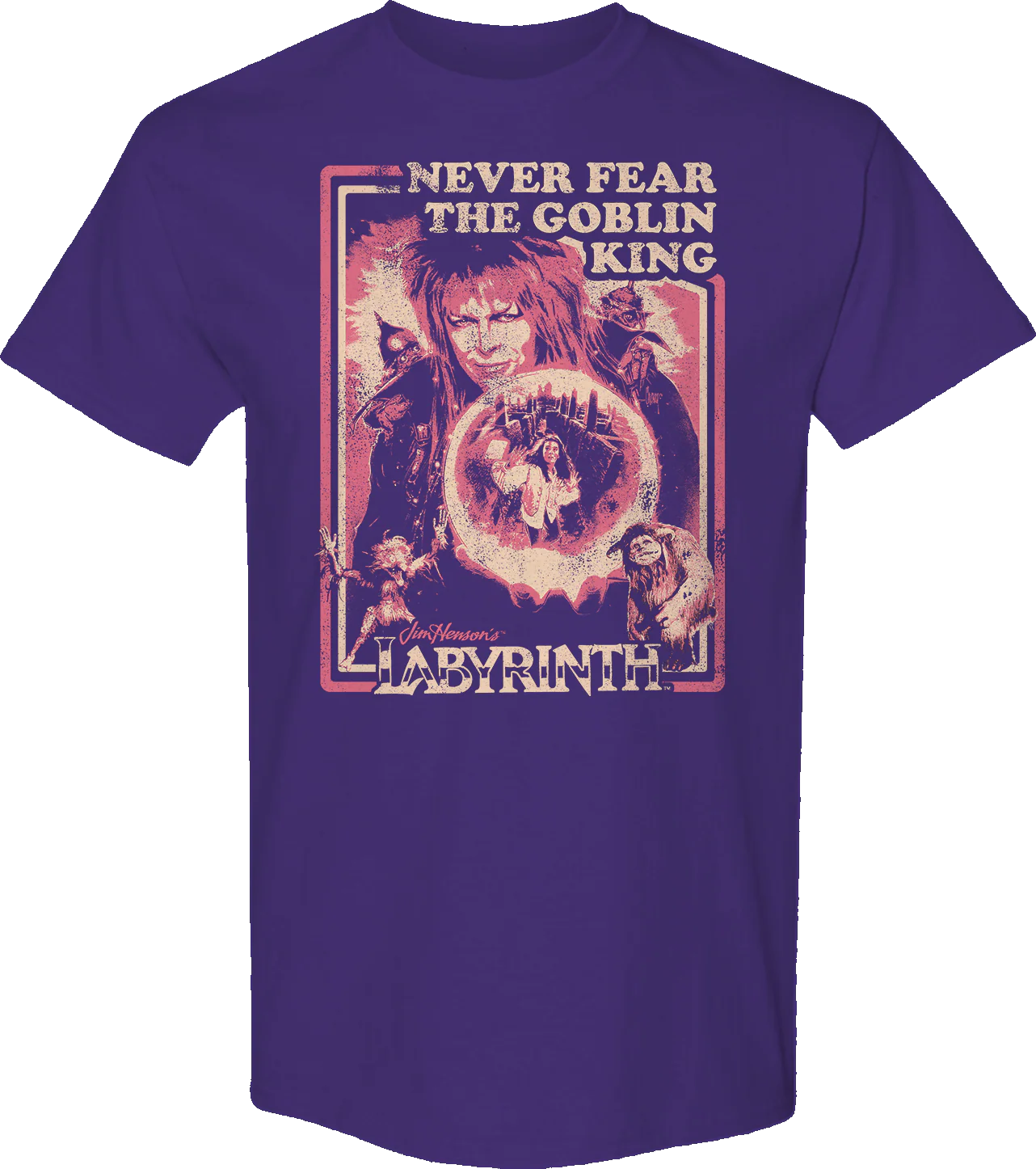 Never Fear The Goblin King Labyrinth T-Shirt