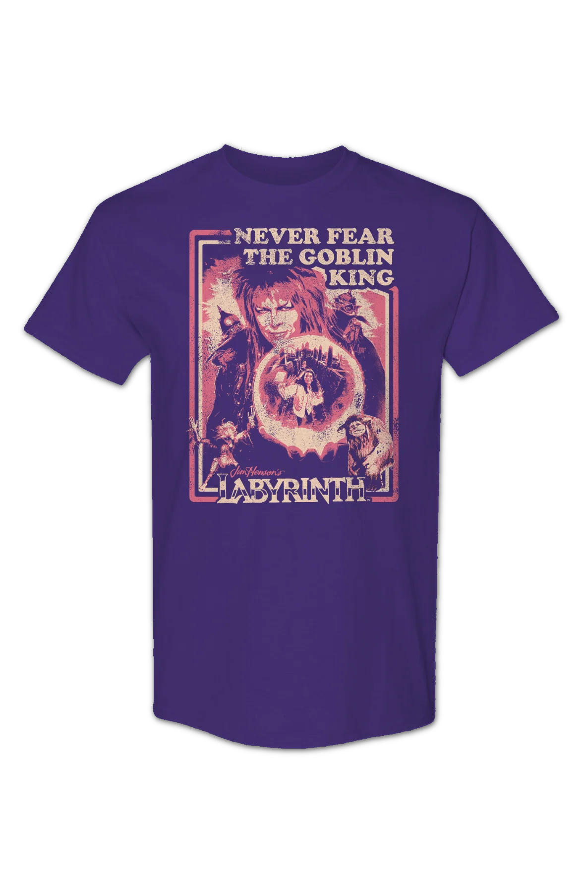 Never Fear The Goblin King Labyrinth T-Shirt - Image 2
