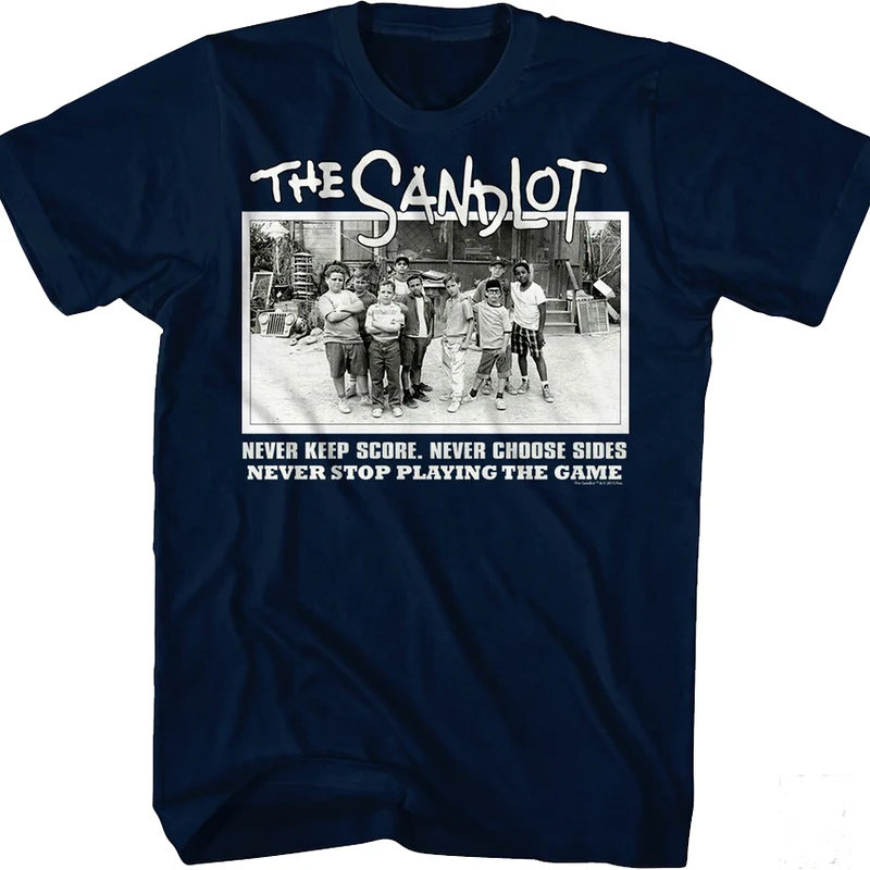 Never Stop Playing The Game Sandlot T-Shirt