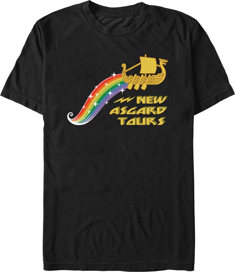 New Asgard Tours Marvel Comics T-Shirt