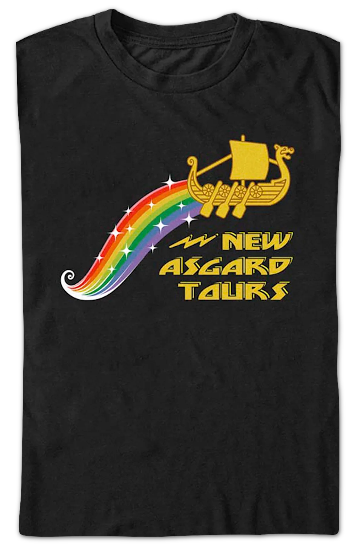 New Asgard Tours Marvel Comics T-Shirt - Image 2