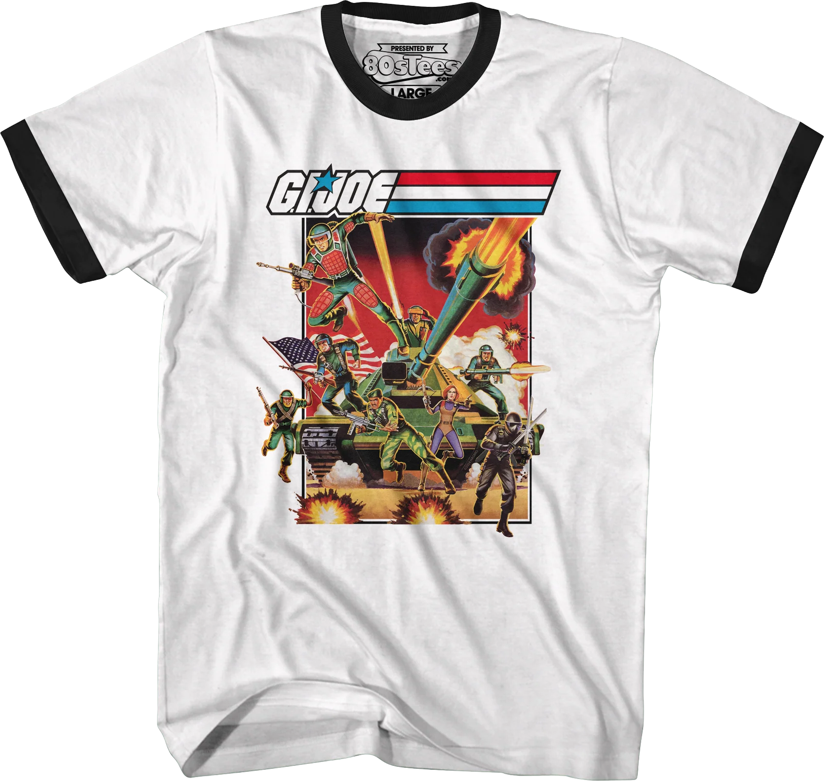 New Issue GI Joe Ringer Shirt