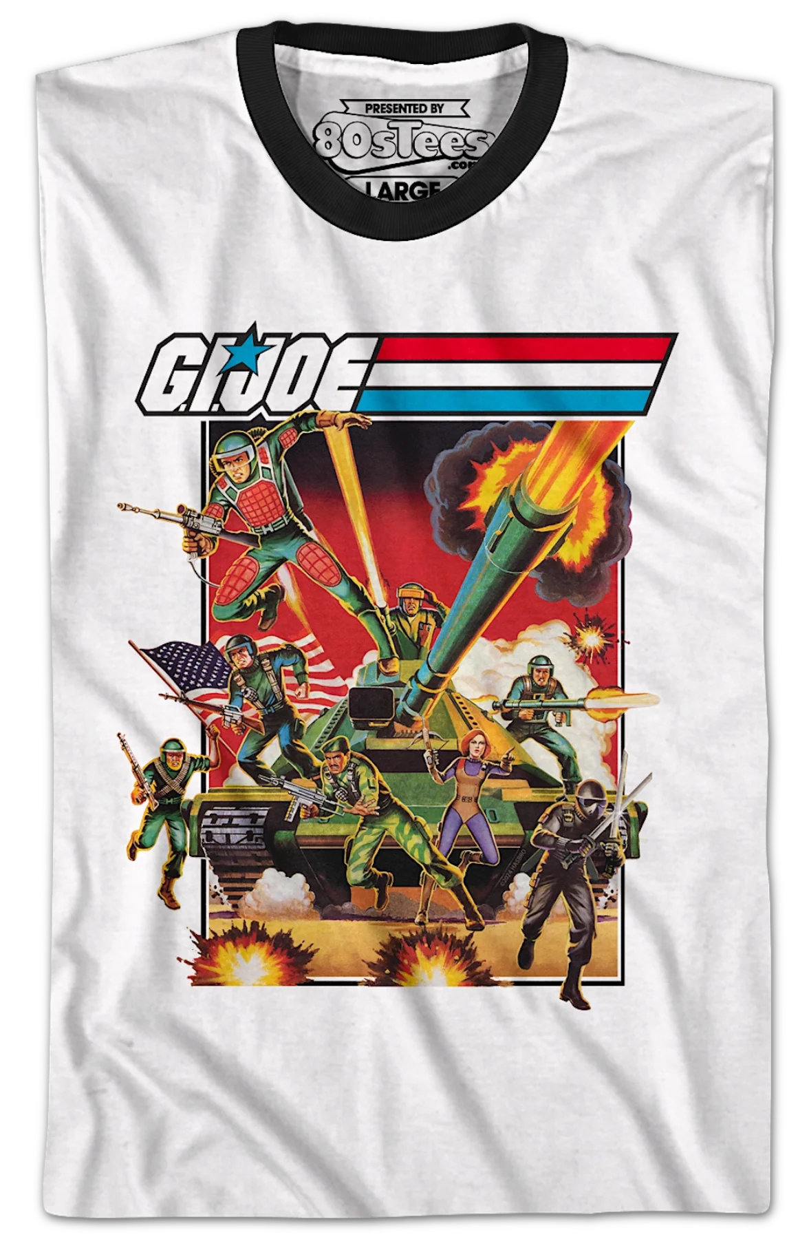 New Issue GI Joe Ringer Shirt - Image 2