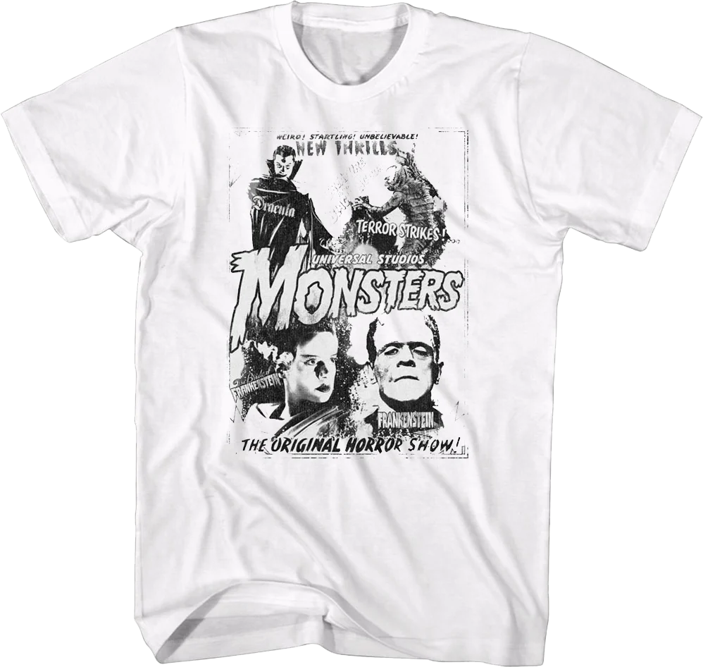 New Thrills Universal Monsters T-Shirt