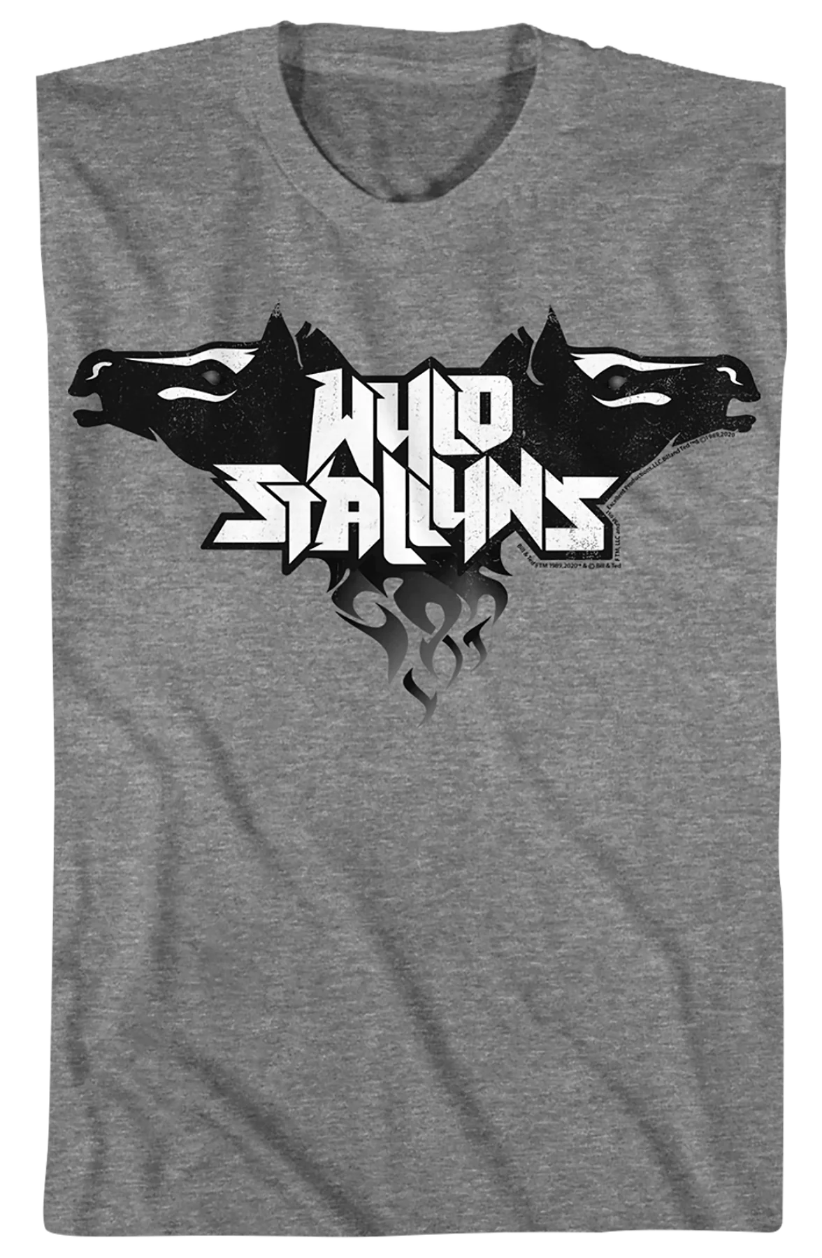 New Wyld Stallyns Logo Bill and Ted Face the Music T-Shirt - Image 2