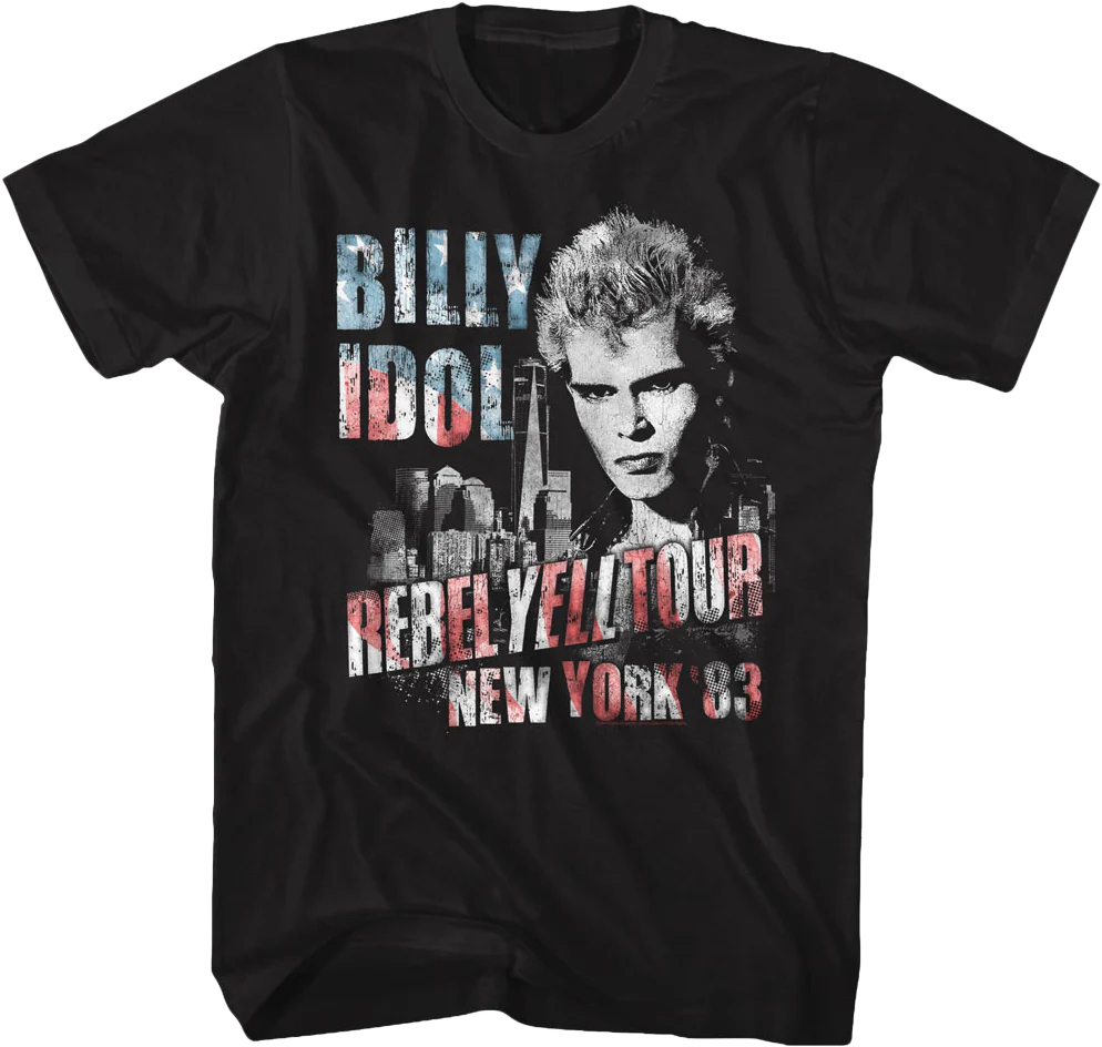 New York '83 Billy Idol T-Shirt