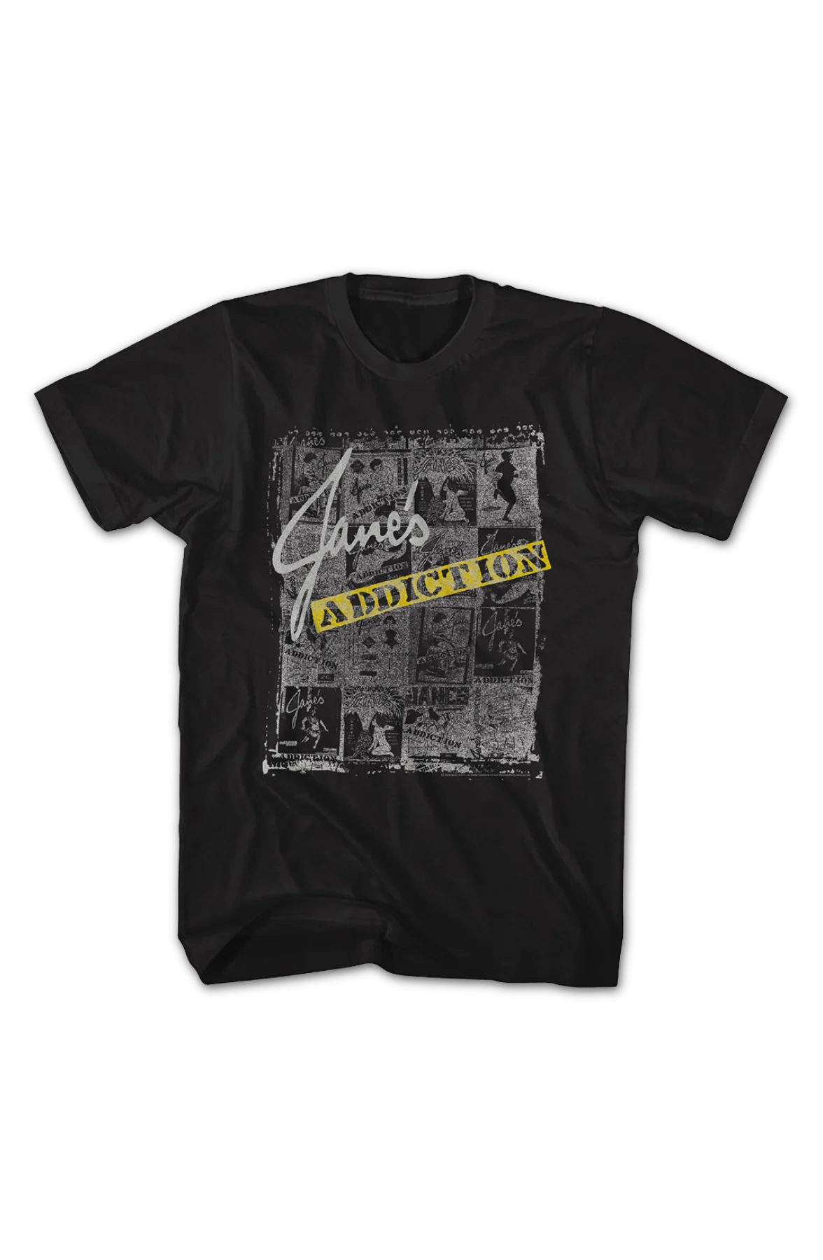 Newspaper Collage Jane's Addiction T-Shirt - Image 2